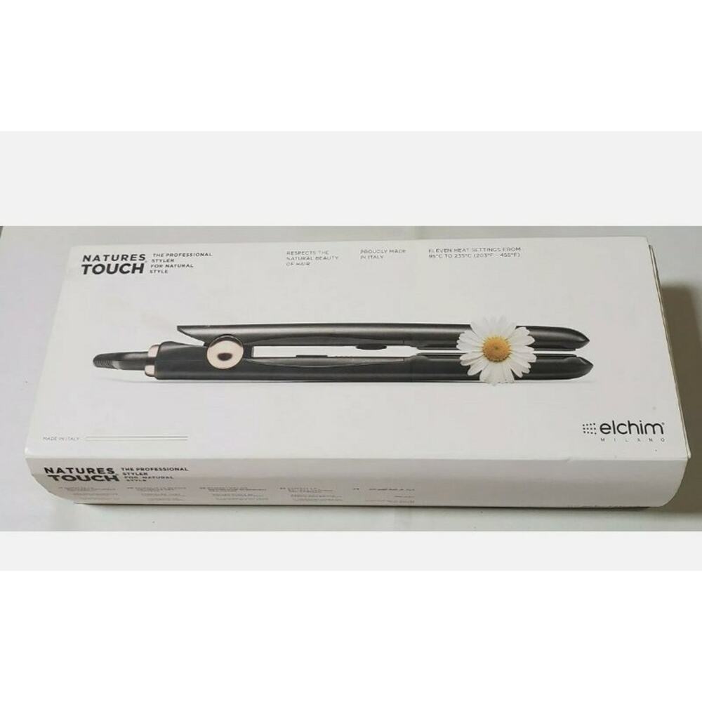ELCHIM – NATURES TOUCH STYLER CERAMIC TITANIUM IONIC HIT 450F #618700601 ITALY